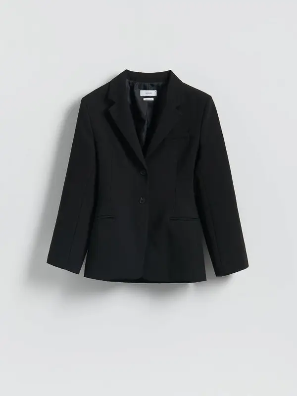 Reserved Reserved - Slim fit sako - crno