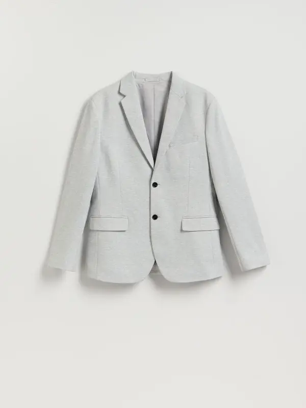 Reserved Reserved - Slim fit sako - svijetlo siva