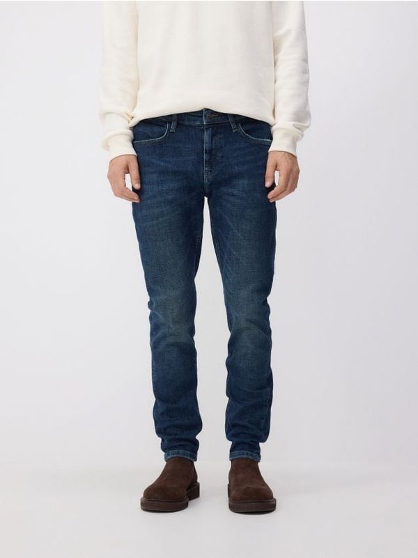 Reserved Reserved - Slim fit traperice - indigo jeans