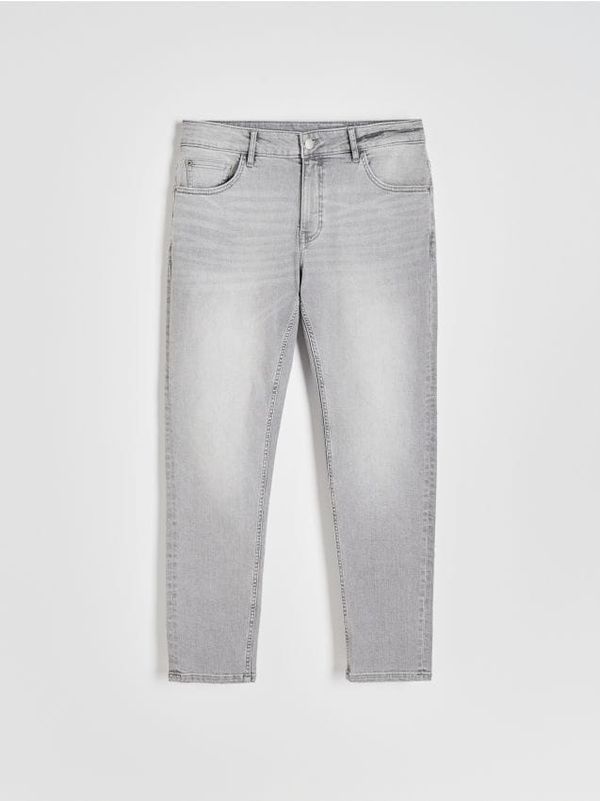 Reserved Reserved - Slim fit traperice - light grey