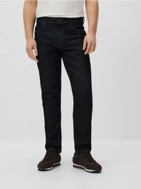 Reserved Reserved - Slim fit traperice - mornarsko plava