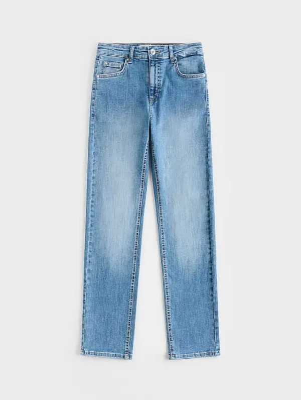 Reserved Reserved - Slim straight traperice - plava