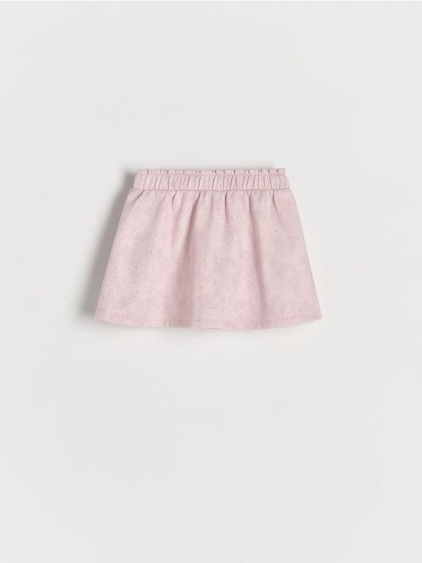 Reserved Reserved - Šljokičasta suknja - prljavoroza