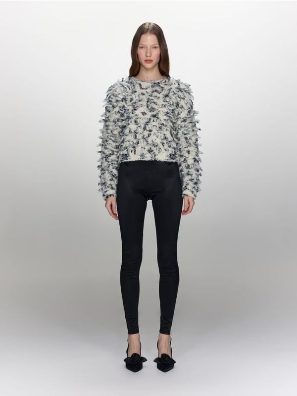 Reserved Reserved - Šljokičaste tajice - crno