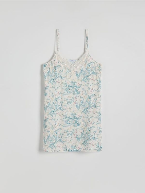 Reserved Reserved - Spavaćica s visokim udjelom viskoze - krem