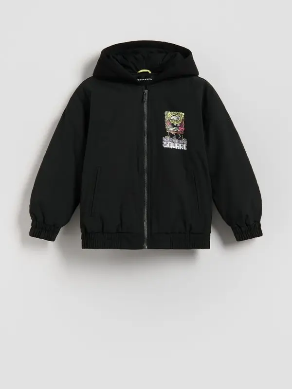 Reserved Reserved - SpongeBob bomber jakna - crno
