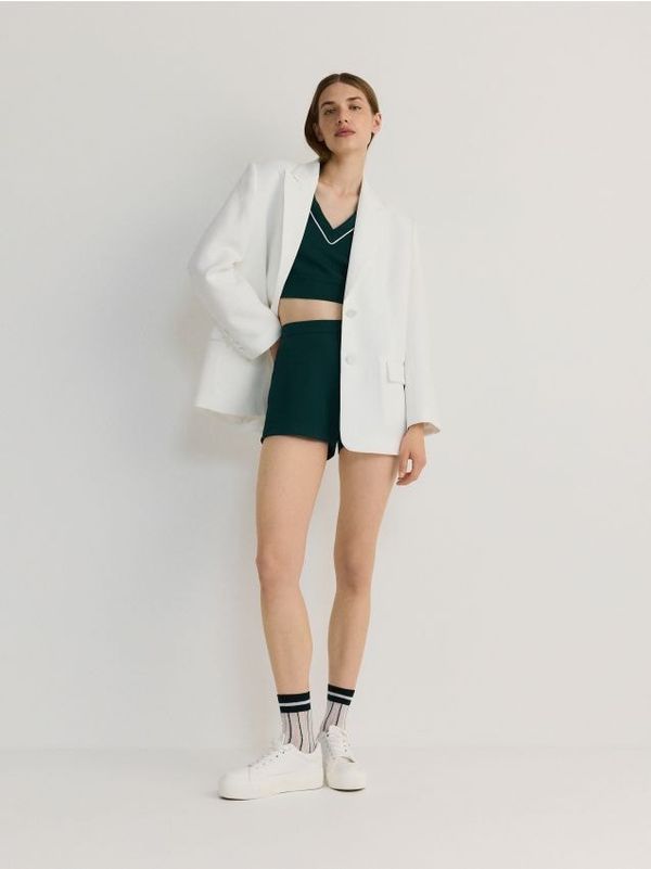 Reserved Reserved - Sportske kratke hlače - tamnozeleno