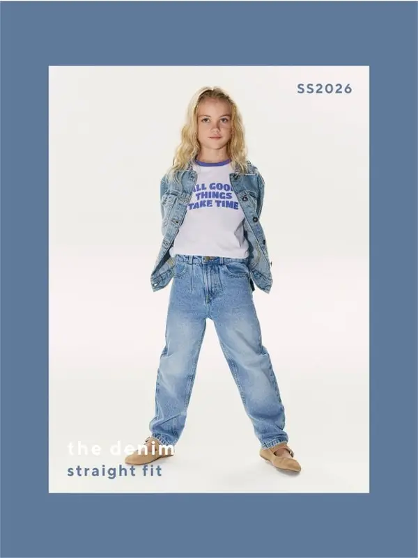 Reserved Reserved - Straight fit traperice - plavo