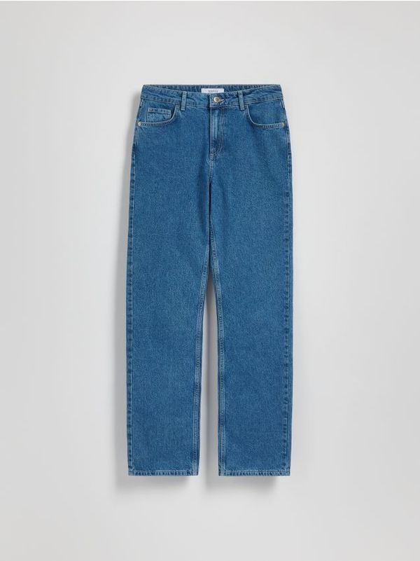 Reserved Reserved - Straight leg traperice - plavo