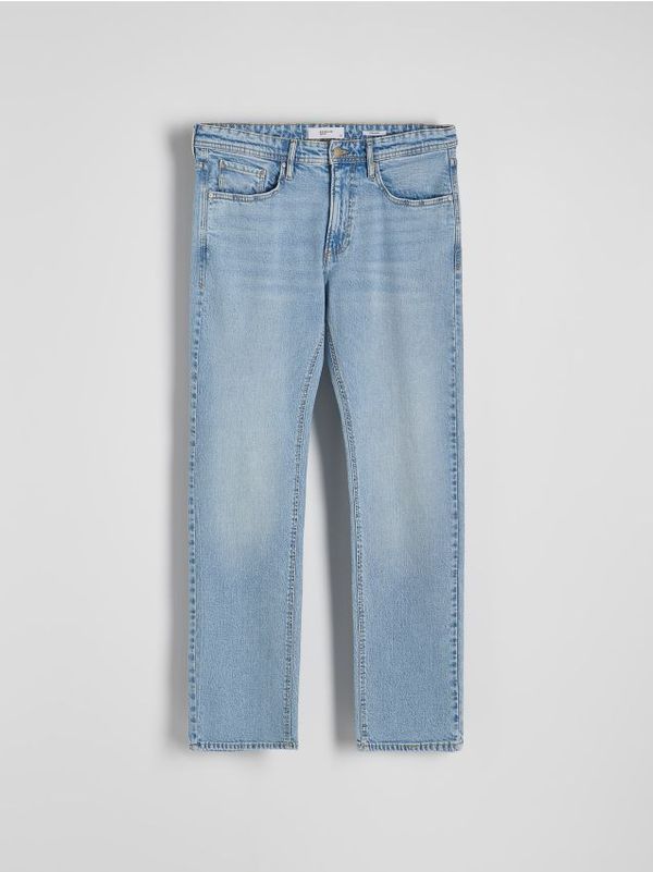 Reserved Reserved - Straight traperice isprana izgleda - plava