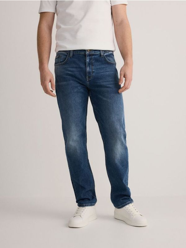 Reserved Reserved - Straight traperice isprana izgleda - plavo