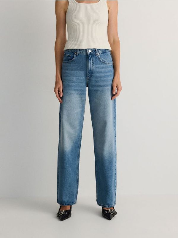 Reserved Reserved - Straight traperice s poderotinama - plava