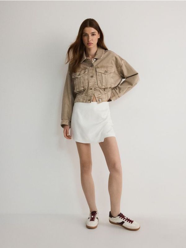 Reserved Reserved - Suknja-hlače - krem