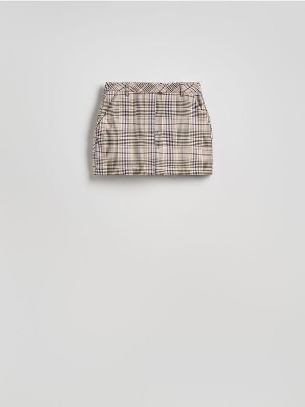 Reserved Reserved - Suknja-hlače s mješavinom viskoze - šaren