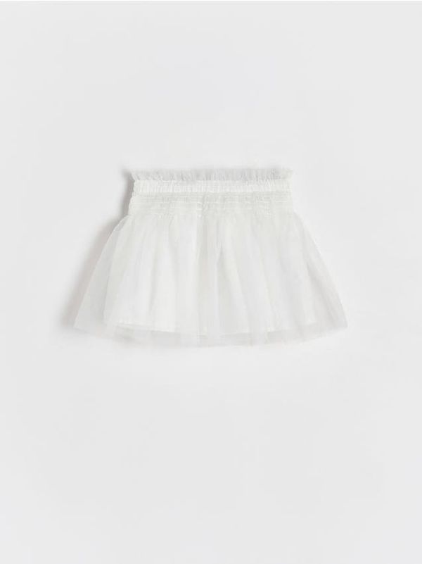 Reserved Reserved - Suknja od tila - krem