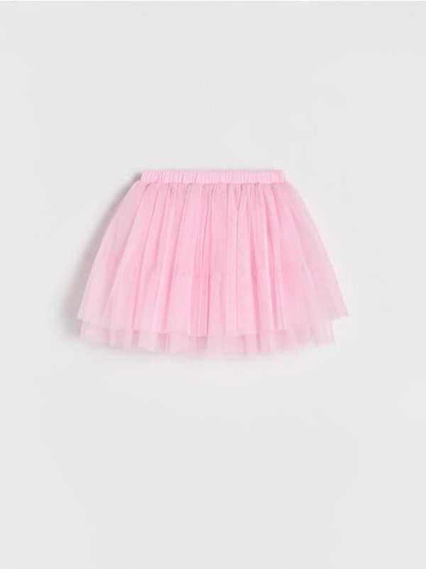 Reserved Reserved - Suknja od tila - ružičasta