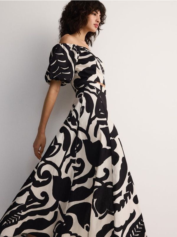 Reserved Reserved - Suknja od tkanine s uzorkom - šaren