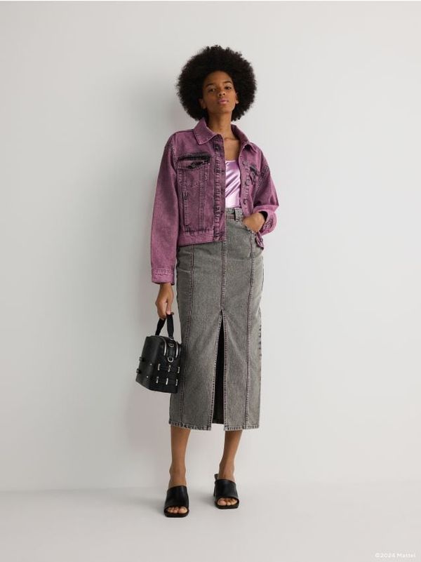 Reserved Reserved - Suknja od trapera Barbie™ - light grey