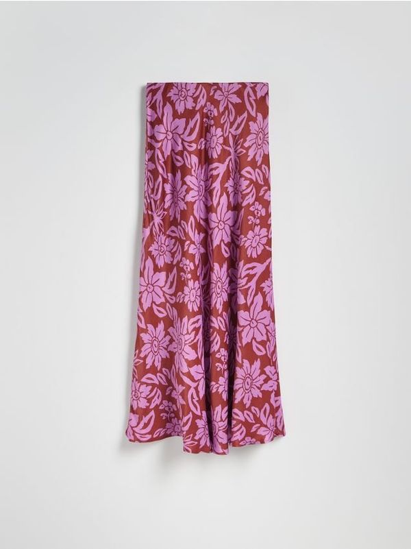 Reserved Reserved - Suknja od viskoze s uzorkom - šaren