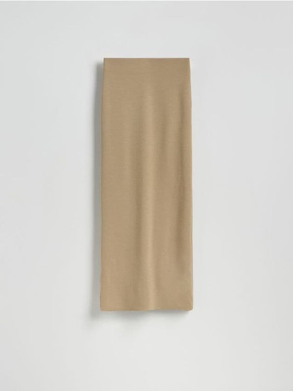 Reserved Reserved - Suknja od žerseja od mješavine viskoze - bež