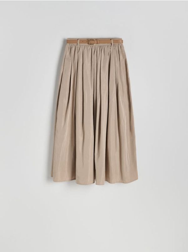 Reserved Reserved - Suknja s remenom - bež