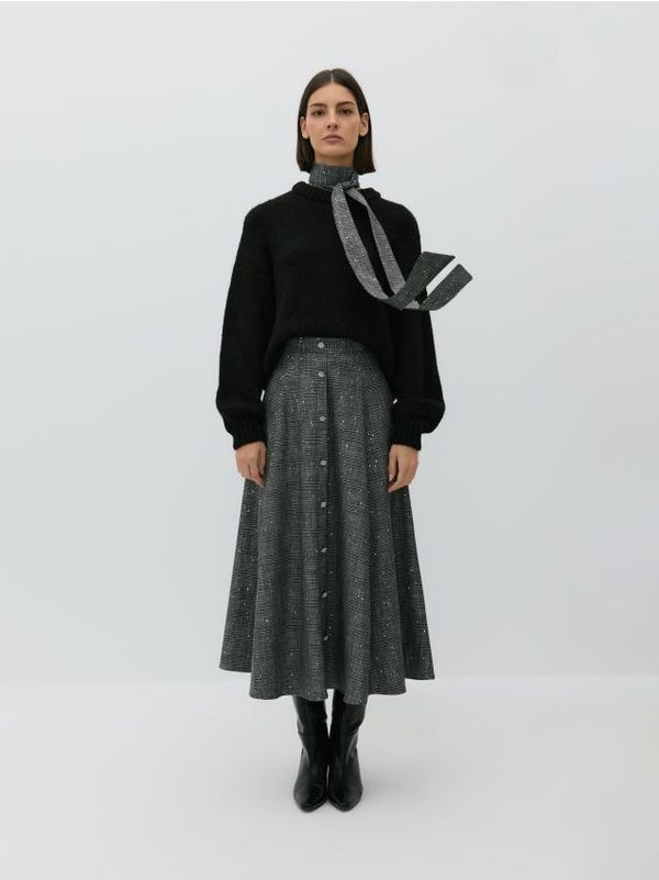 Reserved Reserved - Suknja s remenom - srednjesivo