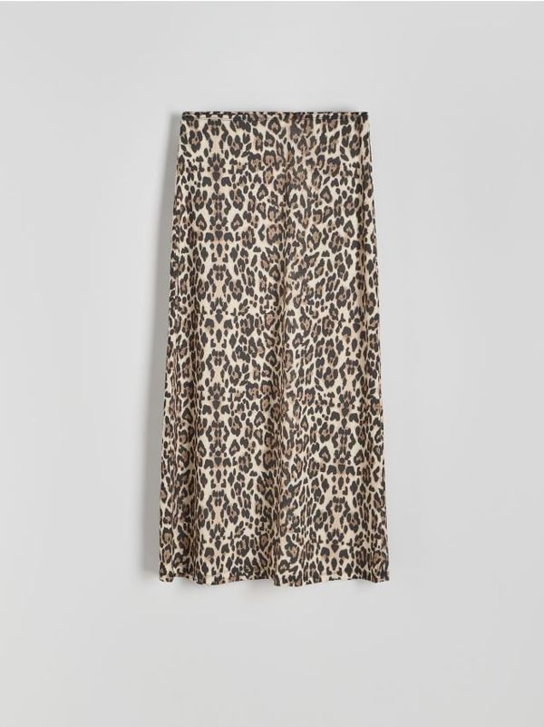 Reserved Reserved - Suknja sa životinjskim uzorkom - šaren