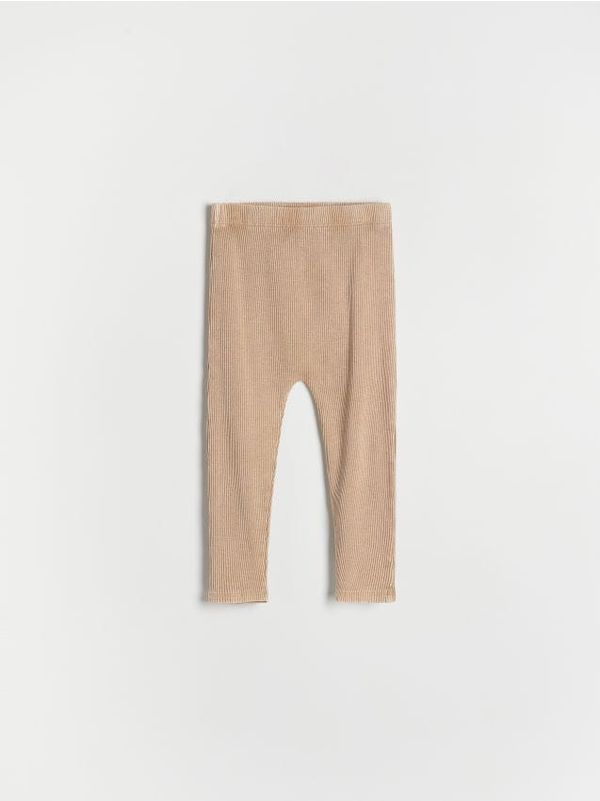 Reserved Reserved - Tajice od rebrastog žerseja - bež