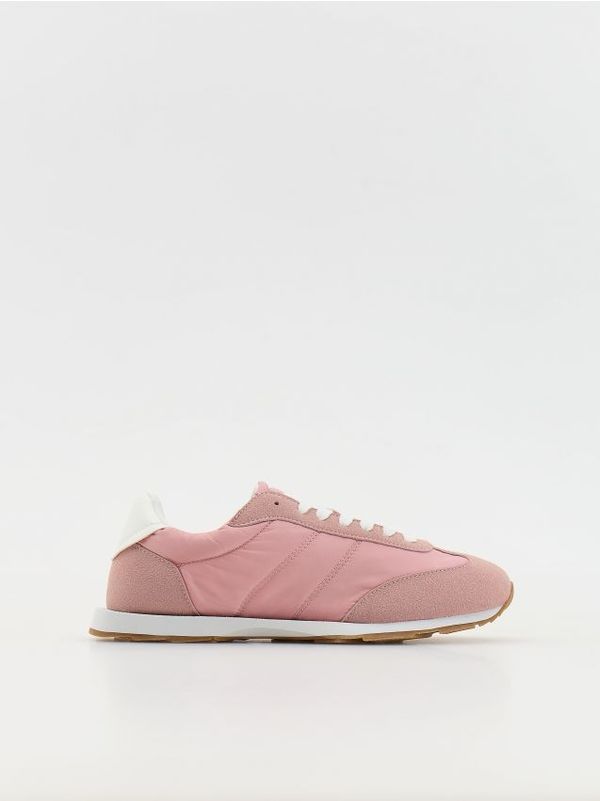 Reserved Reserved - Tenisice od kombiniranih materijala - ružičasta