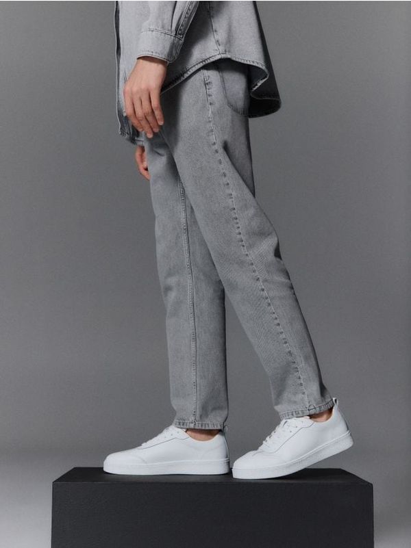 Reserved Reserved - Tenisice s visokim udjelom kože - bijela