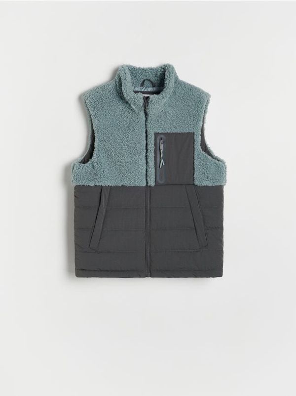 Reserved Reserved - Termoizolirani prsluk - bljedozeleno