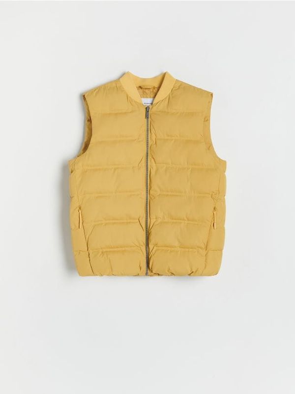 Reserved Reserved - Termoizolirani prsluk - boja senfa