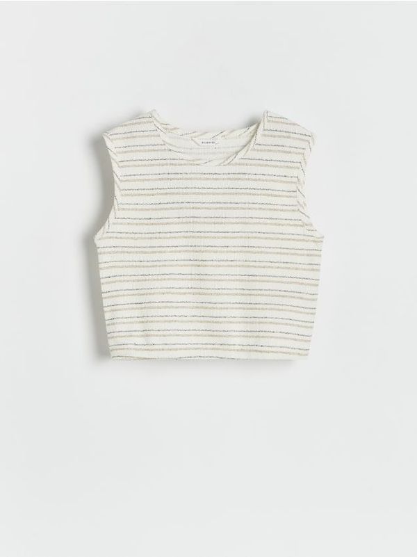 Reserved Reserved - Top s uzorkom - šaren