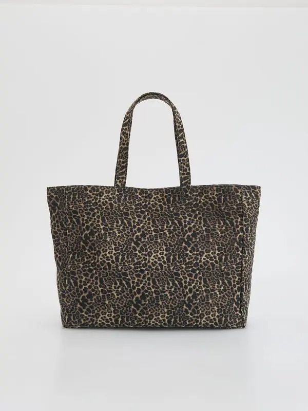 Reserved Reserved - Torba shopper - tamnosmeđe