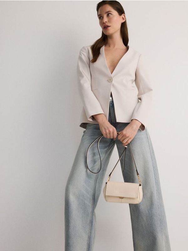 Reserved Reserved - Torba za nošenje na ramenu - krem