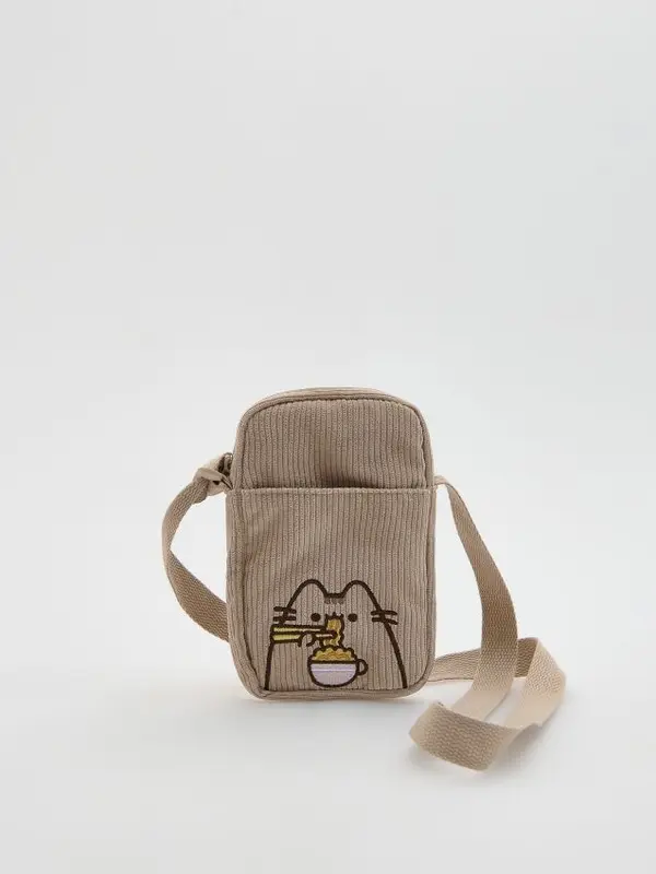 Reserved Reserved - Torba za nošenje oko struka Pusheen - bež