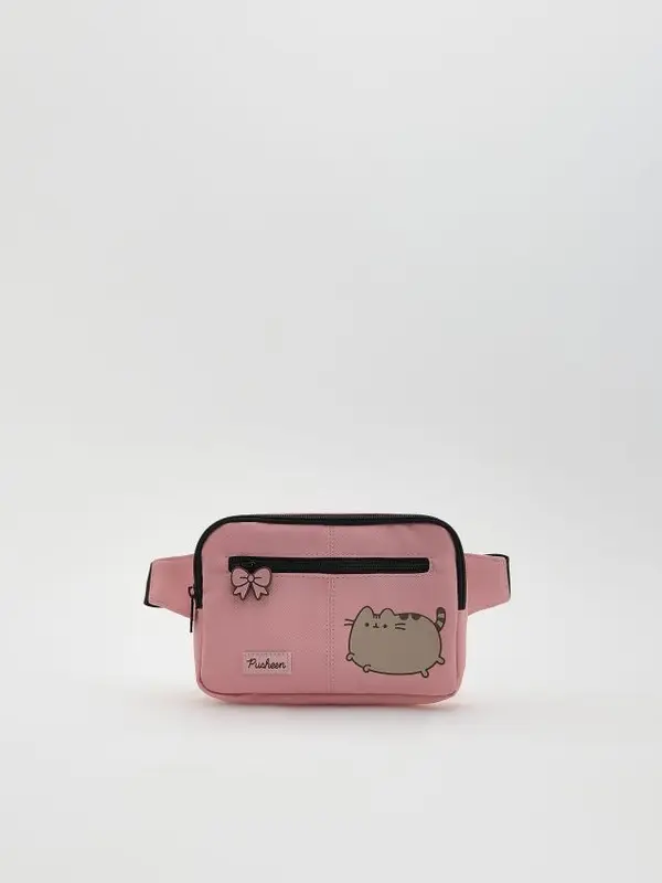 Reserved Reserved - Torba za nošenje oko struka Pusheen - ružičasta