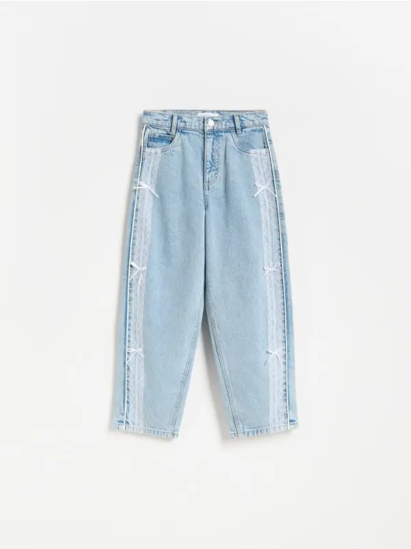 Reserved Reserved - Traperice baggy fit - plava