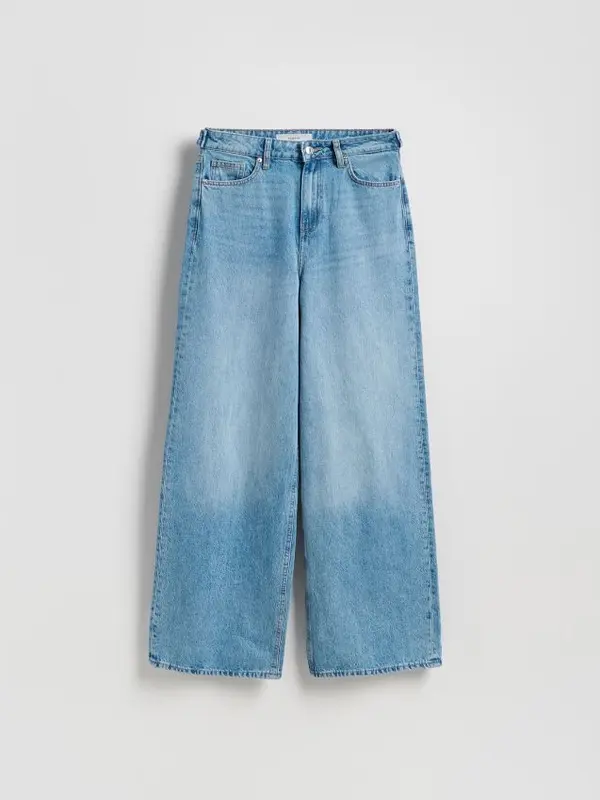 Reserved Reserved - Traperice baggy fit - plava