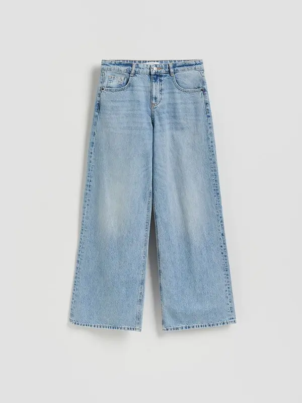Reserved Reserved - Traperice baggy fit - plava