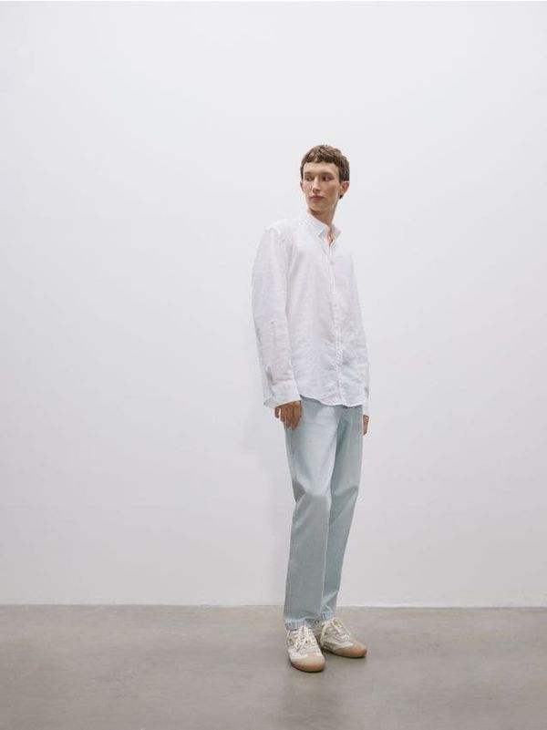 Reserved Reserved - Traperice carrot fit - plava