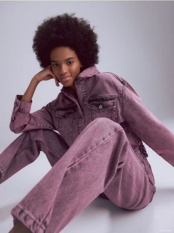 Reserved Reserved - Traperice isprana izgleda Barbie™ - boja orhideje