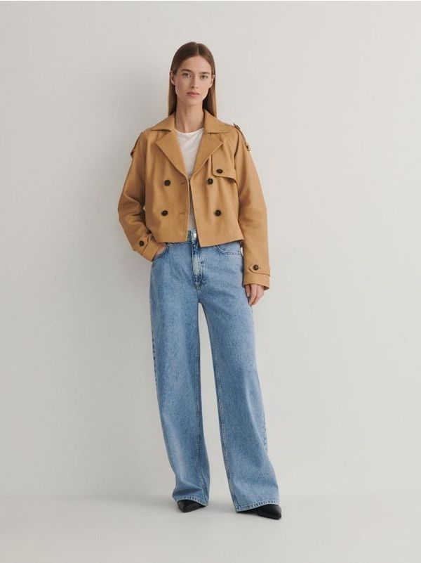 Reserved Reserved - Traperice širokih nogavica - plava