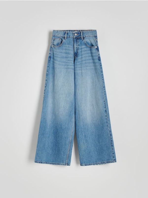 Reserved Reserved - Traperice širokih nogavica - plava