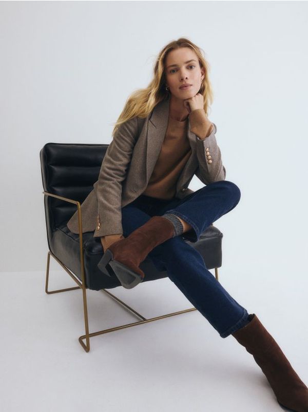 Reserved Reserved - Traperice straight - mornarsko plava