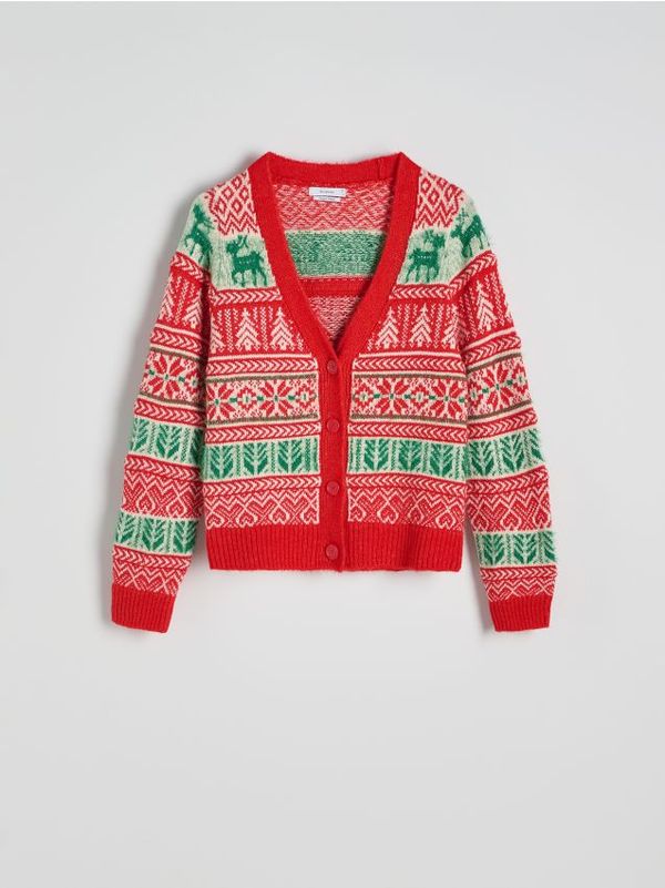 Reserved Reserved - Vesta s božićnim motivom - šaren