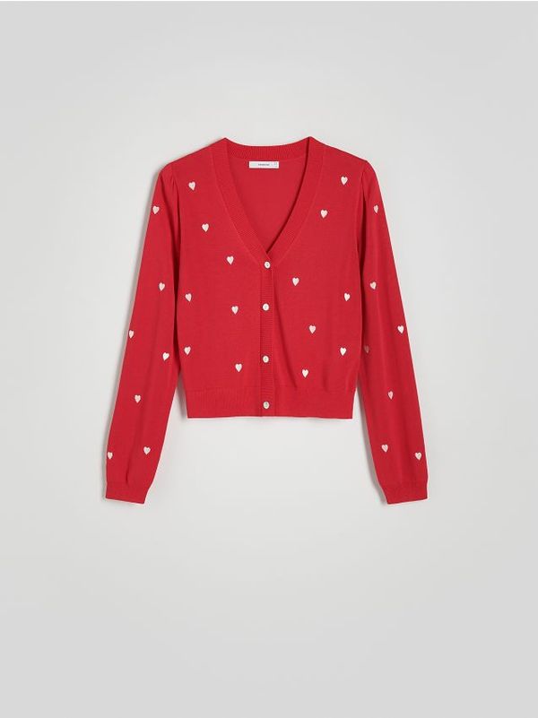 Reserved Reserved - Vesta s motivom srca - crvena