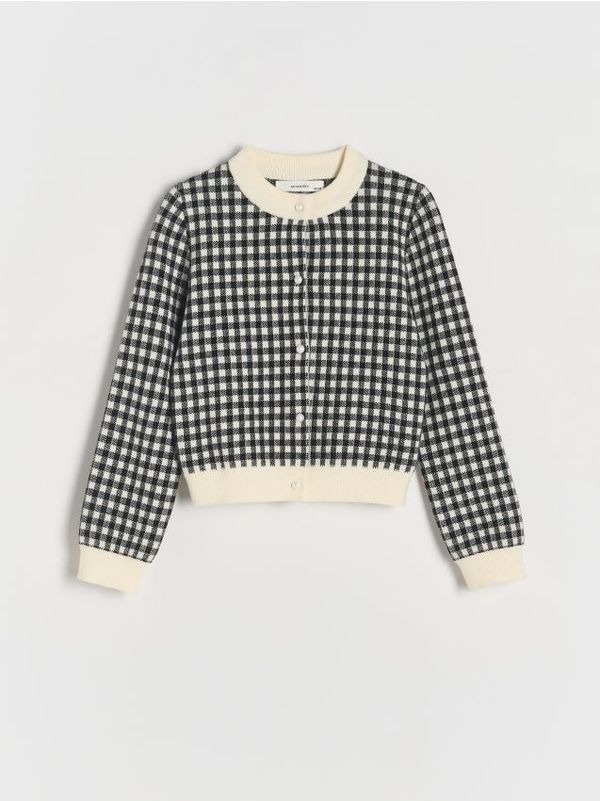 Reserved Reserved - Vesta s pepita uzorkom - šaren