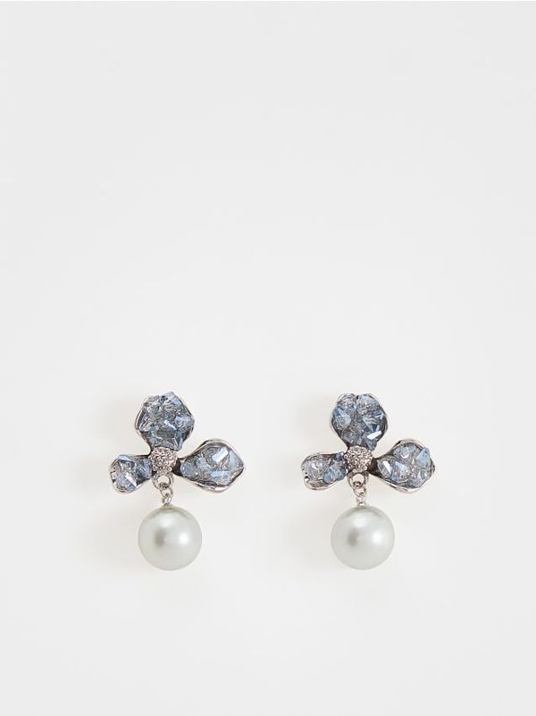 Reserved Reserved - Viseće naušnice - light grey