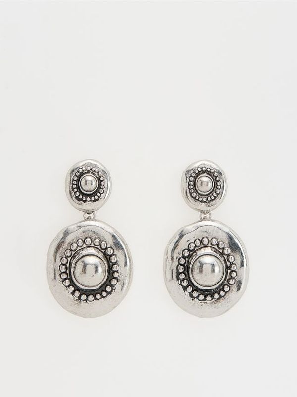 Reserved Reserved - Viseće naušnice - srebrna